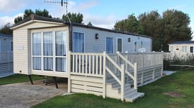Large 2 bed caravan to hire/rent, pet friendly, West Sands, Selsey. Taking bookings 2023
