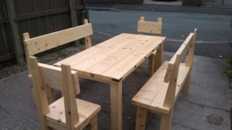 HAND MADE TIMBER DINING/COFFEE TABLES,BEDS,CHIRS,BENCHES,BOOKCASES , SEE AD