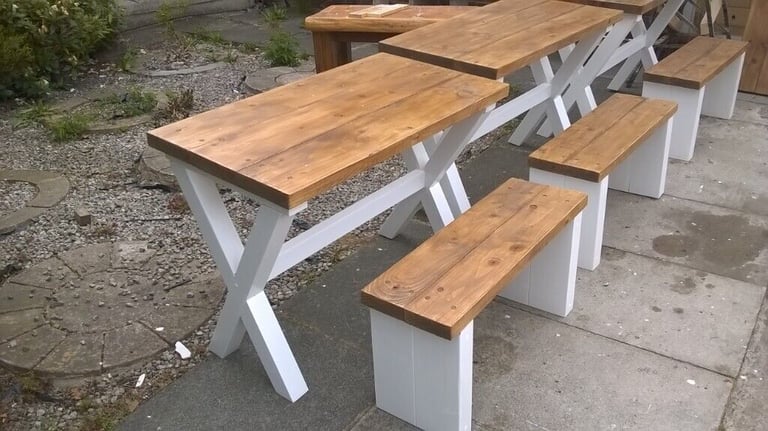 HAND MADE TIMBER DINING,COFFEE TABLES,TV UNIT,BEDS,CHAIRS,BENCHES,ANYTHING MADE SEE AD