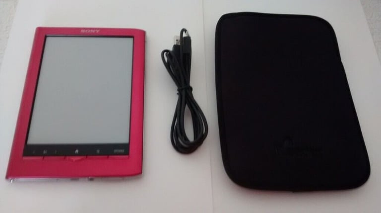Sony Reader PRS-650 Touch Edition with Stylus. Red.