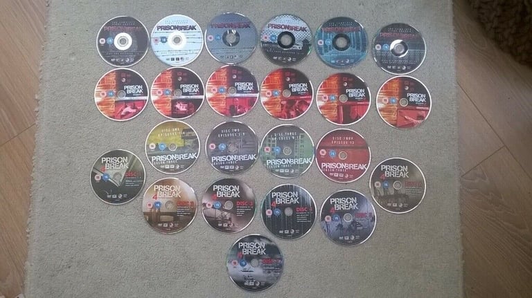 Prison Break - Complete Season 1-4 (23 Discs) (DVD)