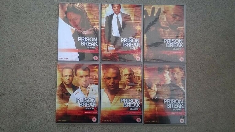 Prison Break - Complete Season 1-4 (23 Discs) (DVD)