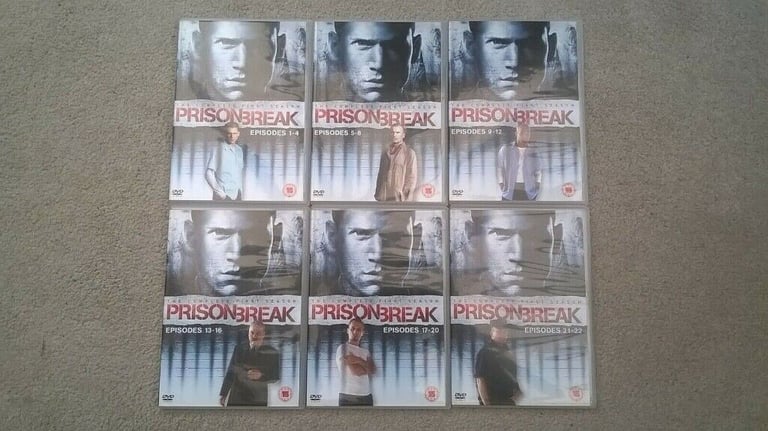 Prison Break - Complete Season 1-4 (23 Discs) (DVD)