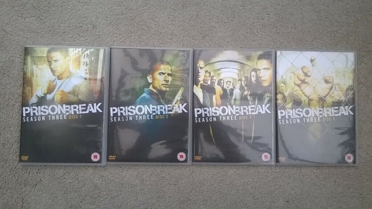 Prison Break - Complete Season 1-4 (23 Discs) (DVD)