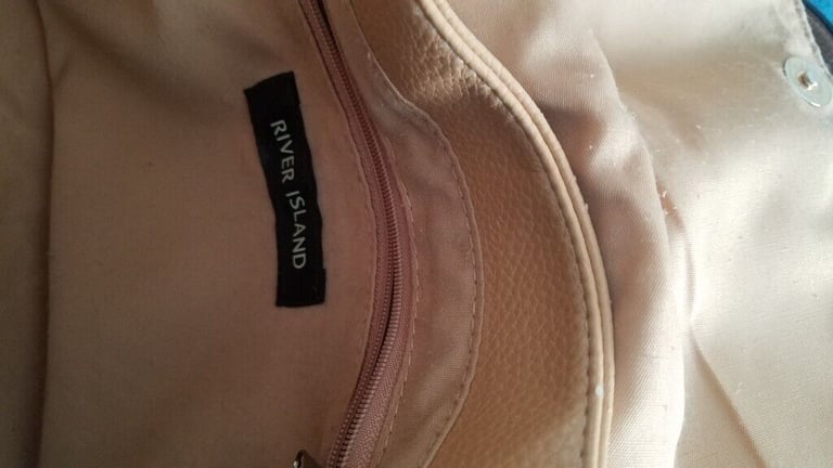 River Island handbag, brownish yellow color, good condition  £3.5