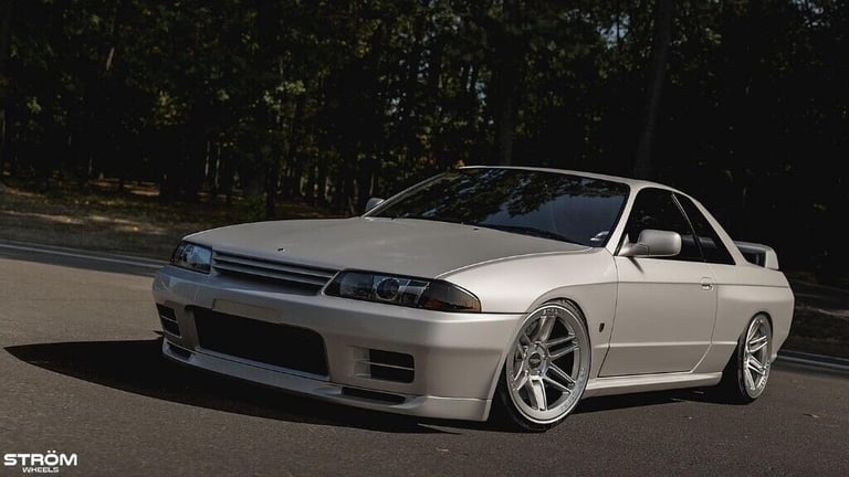 18" Inch Strom DS-25 Drift Wheels 5x114.3 Fits Nissan silvia skyline S14 S15 RX7 MX5 R32 R33 