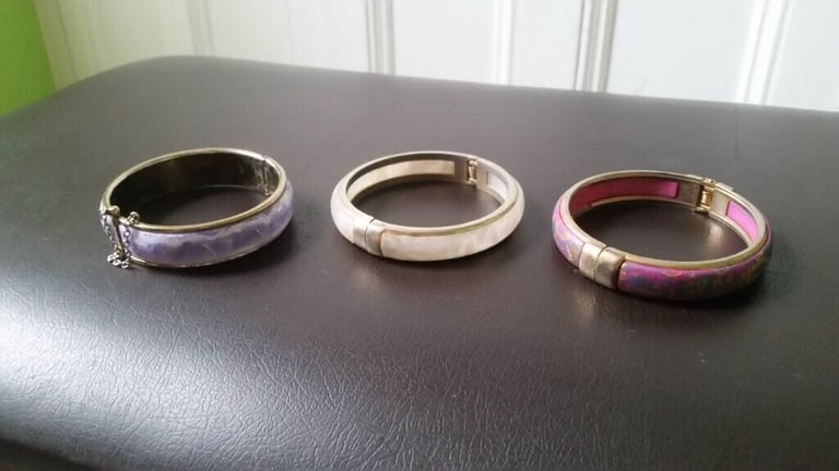 image for Collection of 3 distinctive coloured Bracelets