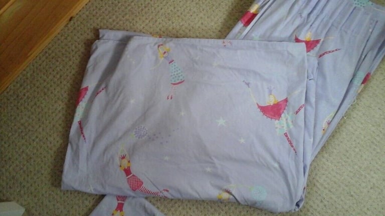 image for Next fairy duvet cover pillow case and curtains