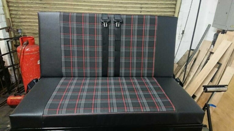 3/4 CAMPER-VAN, Rock And Roll Beds, GTI Tartan, Next day delivery, Delivery from £79