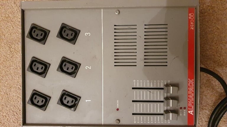 Zero88 Alpha Pack Dimmer. MK.I.