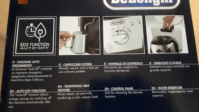DeLonghi Motivo espresso and cappuccino maker