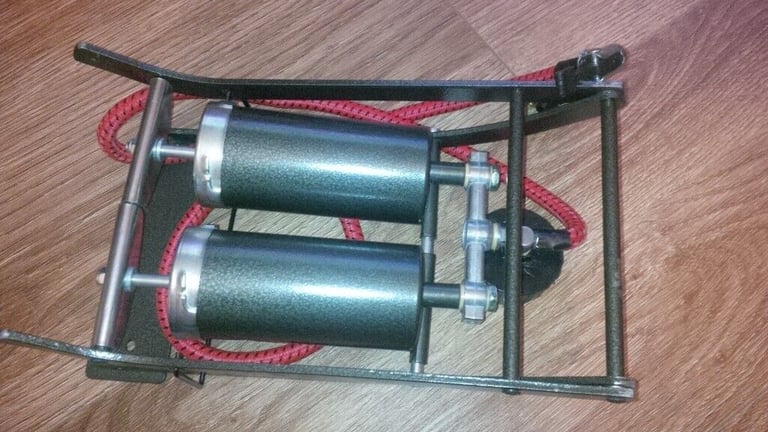 Bicycle & foot pump