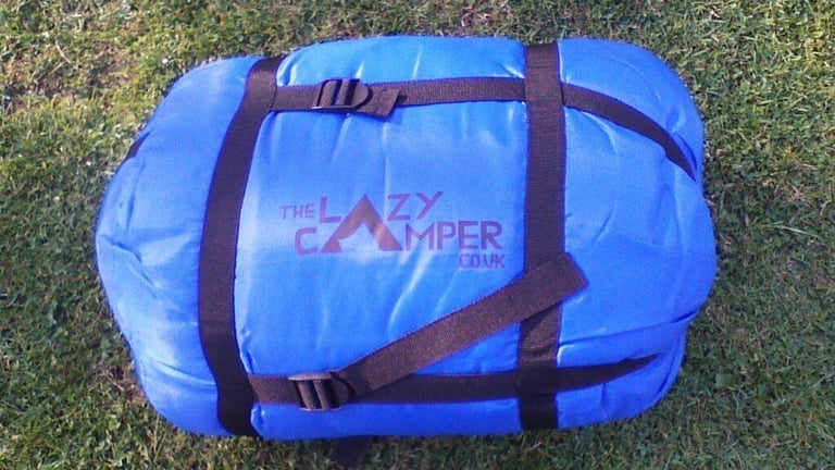 NEW ADULT SLEEPING BAG & SELF INFLATING SLEEPING MATT