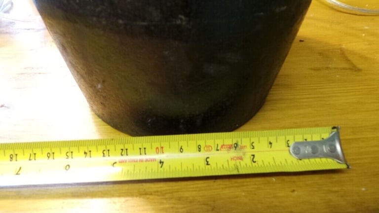 kenrick cast iron glue pot 9/16 pint with inner