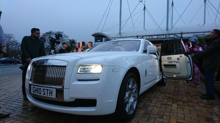 Wedding Car Hire, Limo Hire, Rolls Royce Phantom, Ghost, Drophead, Hum