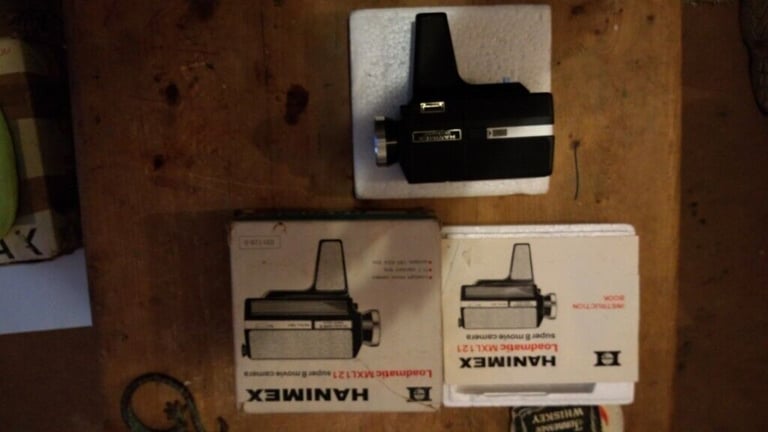 Super 8 movie camera