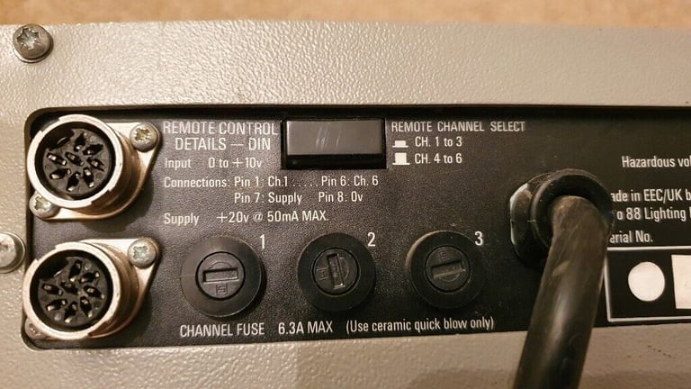 Zero88 Alpha Pack Dimmer. MK.I.