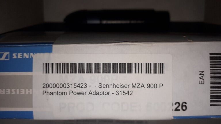 Sennheiser MZA 900 P line convertor, phantom power adapter