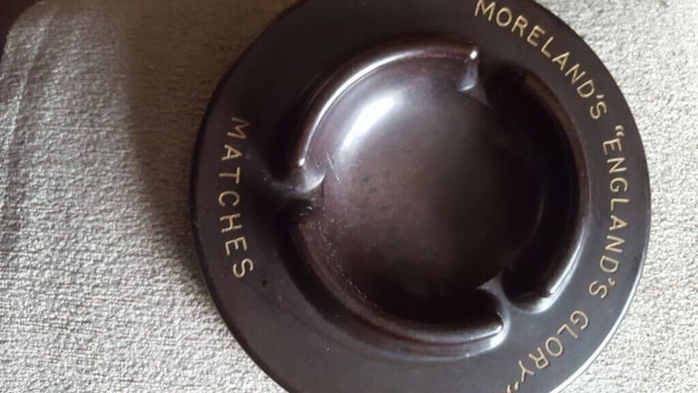 image for  rare vintage bakelite morelands englands glory ashtray