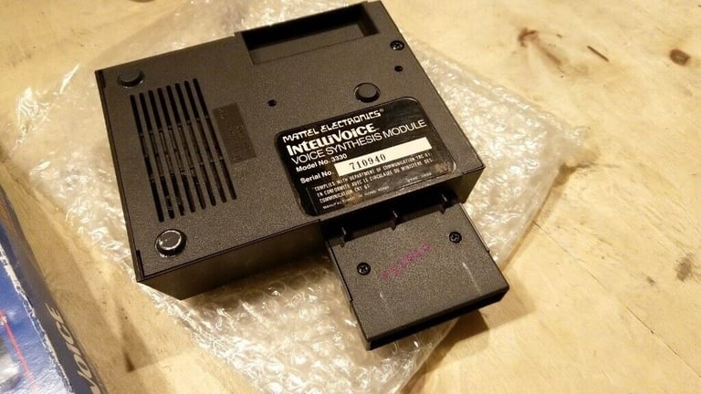 Mattel electronics intellivision voice synthesis module synthesiser model 3330