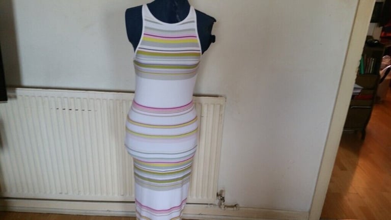 TED BAKER LONDON Summer Body Con Maxi Dress. Mint Cond. Size 1 ( S ). Mint Cond. 