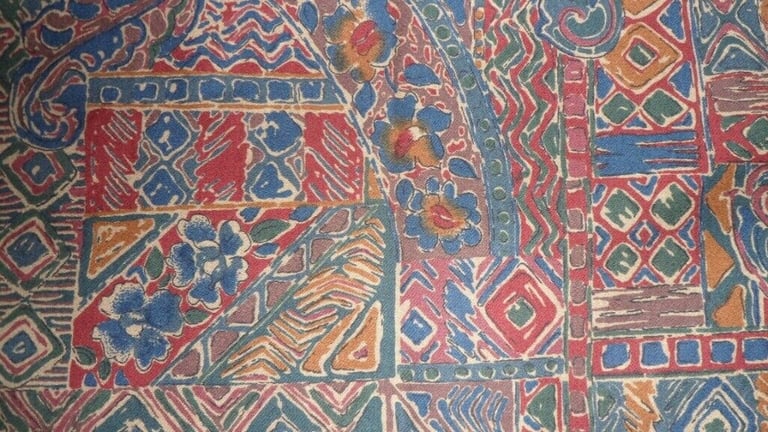 Pair curtains - shown folded