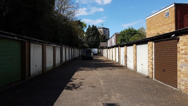 Garage/Parking/Storage to rent: Hollies Court, Crockford Park Road, Addlestone KT15 2NA - GATED SITE