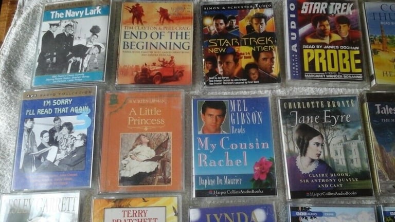 Audio talking books (cassettes ) large amount