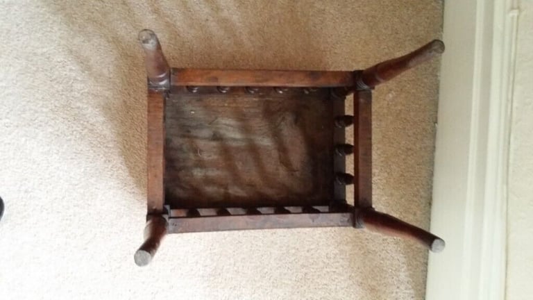 Antique fireside stool/footstool