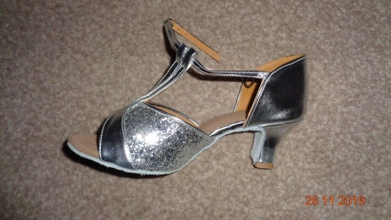 Silver Dance Shoes
