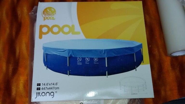 image for Jilong 14ft 6 , pool cover
