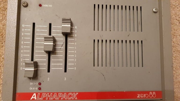 Zero88 Alpha Pack Dimmer. MK.I.
