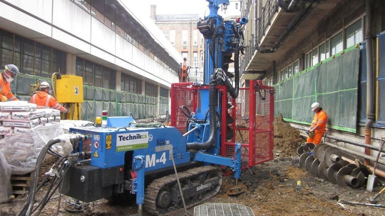 Piling ,piling rig ,basement pile wall ,micropiling,