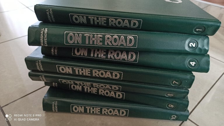 image for Marshall Cavendish Retro/Vintage 70s ON THE ROAD Books