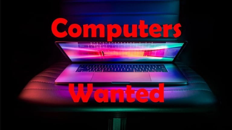 WANTED computers, pc components, phones, and other electronic…
