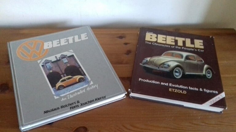 image for PAIR OF VW BEETLE CAR BOOKS