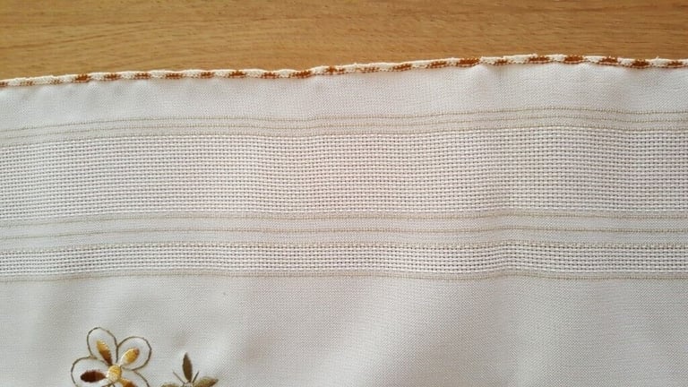 Small tablecloth/covering for small table  Approx 70cm square (unused)