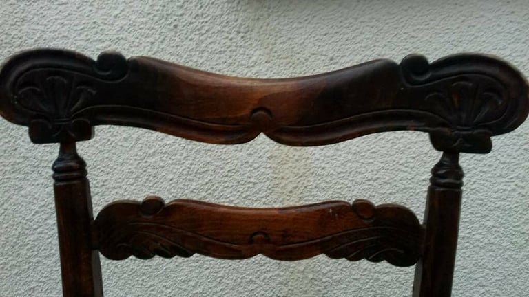 2 x Victorian chairs