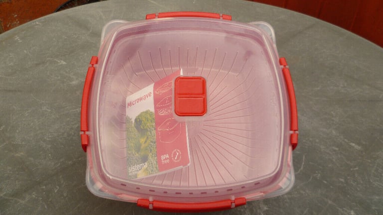 image for Sistema | Steam Microwave Dish | New | Tags