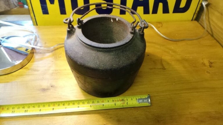 image for kenrick cast iron glue pot 9/16 pint with inner