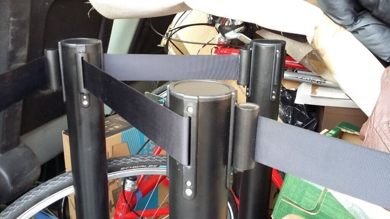 retractable safety security barriers 5