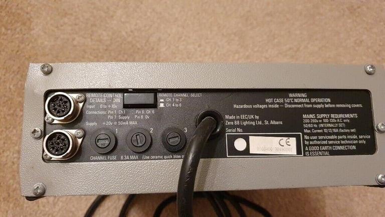 Zero88 Alpha Pack Dimmer. MK.I.