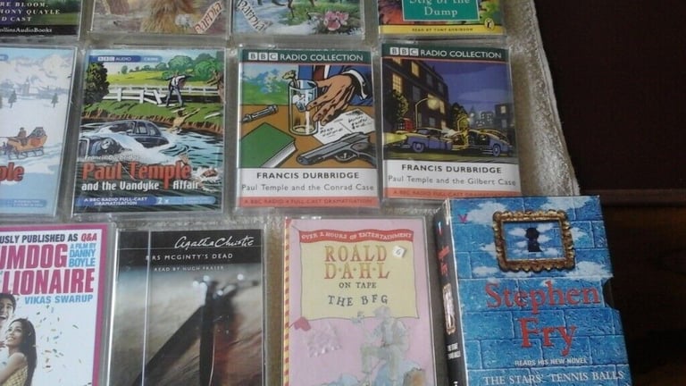 Audio talking books (cassettes ) large amount