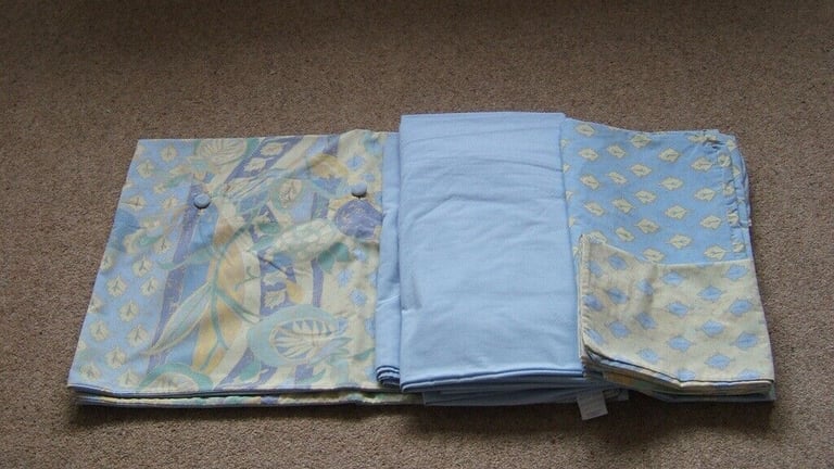 BED LINEN & MATCHING CURTAINS