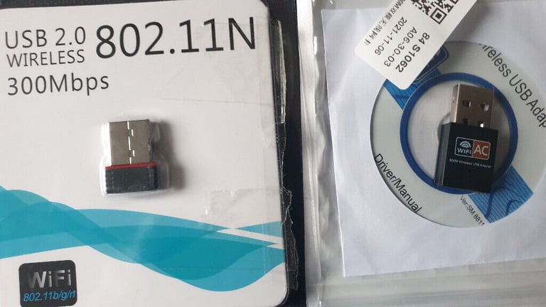 Mini 150,300,600Mbps USB 2.0 802.11N/G/B Wireless Wifi LAN Network Card Adapter