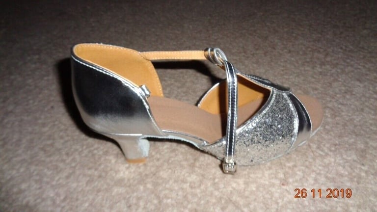 Silver Dance Shoes