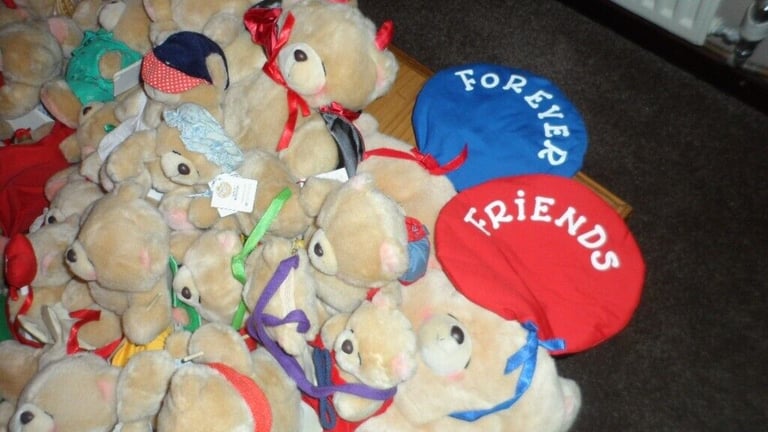 forever freind bears job lot