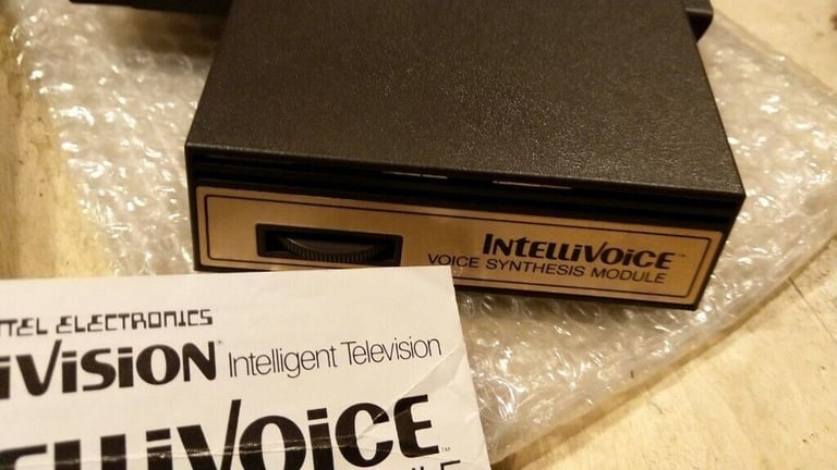Mattel electronics intellivision voice synthesis module synthesiser model 3330
