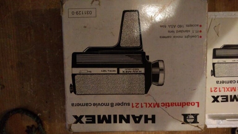 Super 8 movie camera