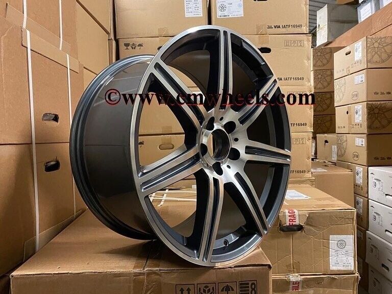  19" Inch SLS AMG Style Wheels mercedes C E S Class 5X112 W204 W205 W212 W213 W221